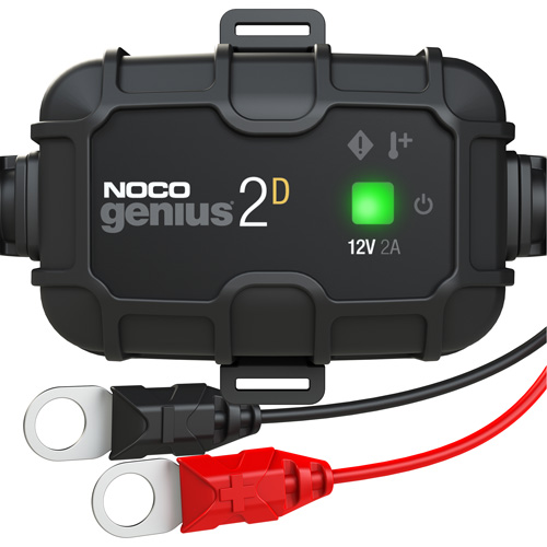 Chargeur de batterie &agrave; montage direct 2 A Genius 2D Trail Hammer and Bolt