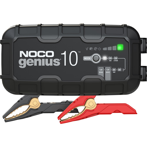 Genius&reg; 10 10-Amp Battery Charger Trail Hammer and Bolt