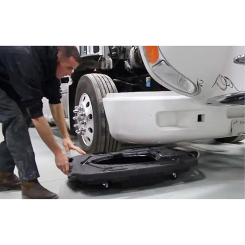Low Profile Truck Oil Drain with Lid Trail Hammer and Bolt