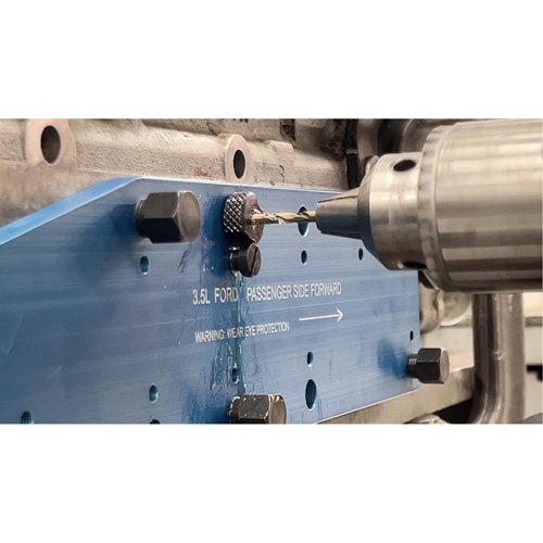 Manifold Drill Template for Ford 3.5L Ecoboost Trail Hammer and Bolt