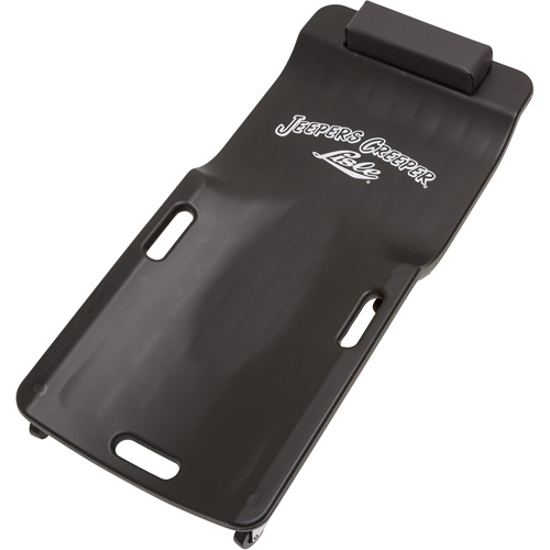 Black Low Profile Plastic Creeper Trail Hammer and Bolt
