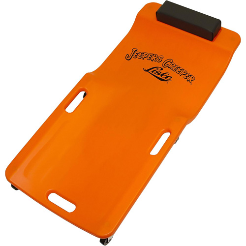 Sommier orange n&eacute;on &agrave; profil bas, en plastique robuste Trail Hammer and Bolt