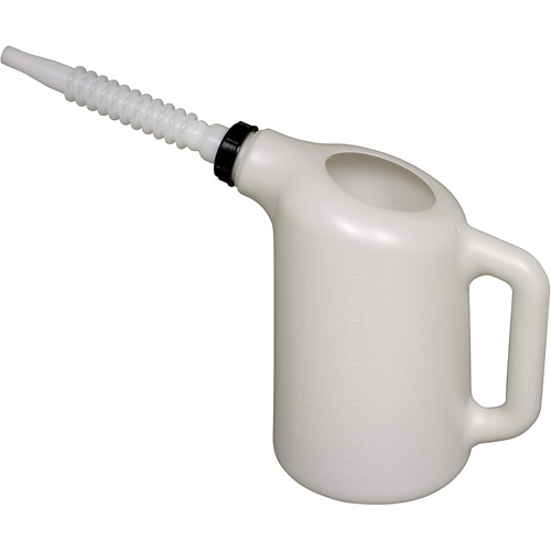 Distributeur dhuile avec bec blanc, Plastique, Capacit&eacute; de 6 pintes Trail Hammer and Bolt
