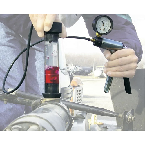 Combustion Leak Detector, Jug Trail Hammer and Bolt