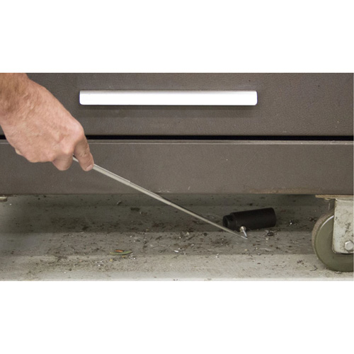 Flexible Magnetic Pick-Up Tool, 23-1/2" Length, 2.5 lbs. Capacity Trail Hammer and Bolt