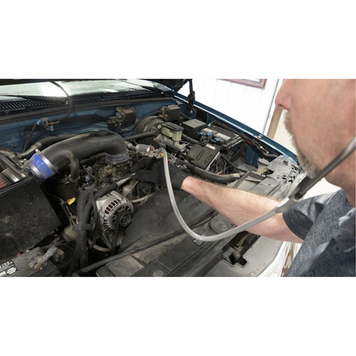 Mechanic's Stethoscope Trail Hammer and Bolt