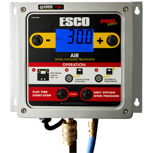 Digital Wall-Mounted Aluminum Tire Inflator Trail Hammer and Bolt