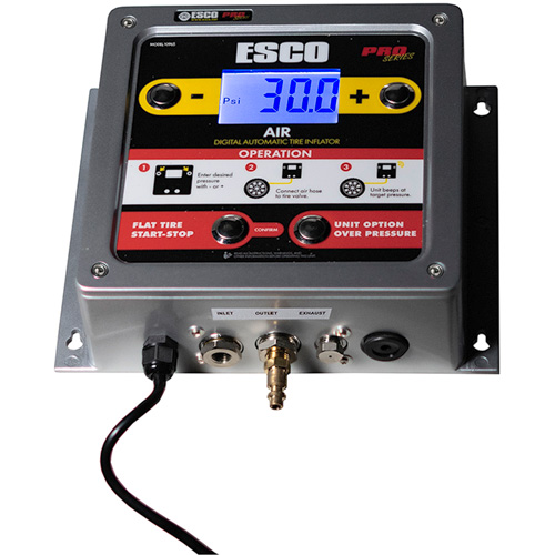 Digital Wall-Mounted Aluminum Tire Inflator Trail Hammer and Bolt