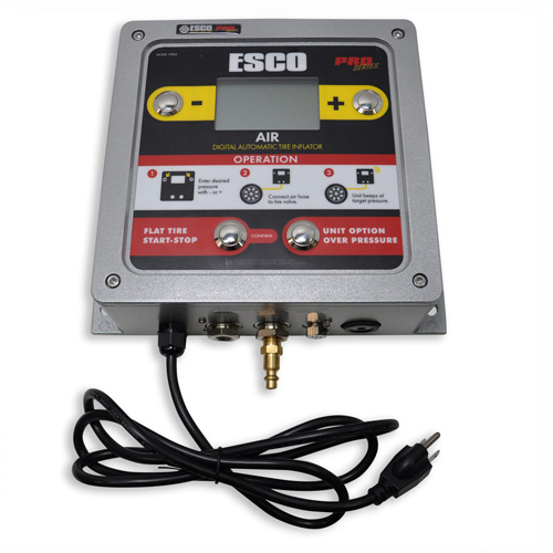 Digital Wall-Mounted Aluminum Tire Inflator Trail Hammer and Bolt