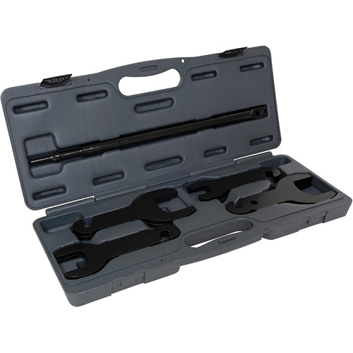 10-Piece Pneumatic Fan Clutch Wrench Set Trail Hammer and Bolt