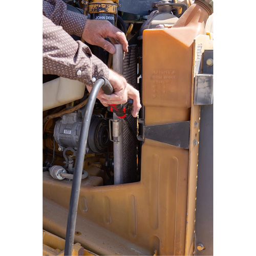 Radiator Genie Cleaning Wand Trail Hammer and Bolt