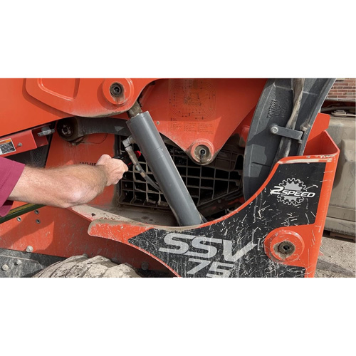 Radiator Genie Cleaning Wand Trail Hammer and Bolt