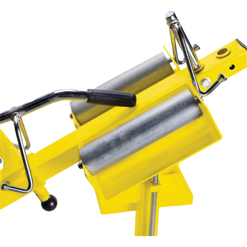 Manual Tire Spreader with Tilting Pedal Trail Hammer and Bolt