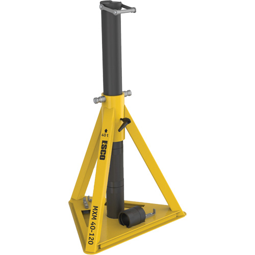 Mammut Jack Stand, Locking Pin, 27-1/2" - 47-1/5" H Trail Hammer and Bolt
