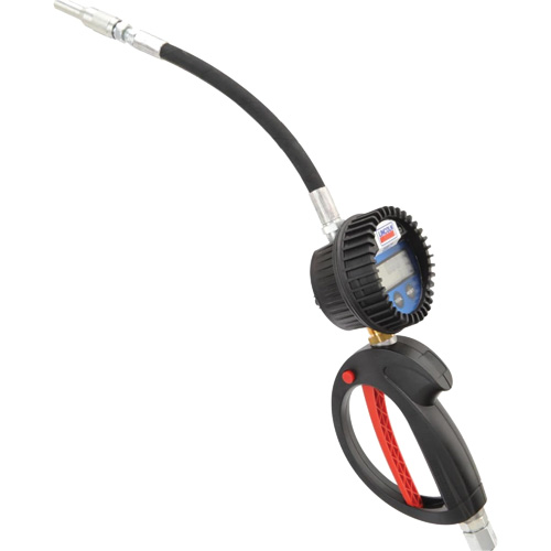 D&eacute;bitm&egrave;tre &eacute;lectronique de lubrifiant avec rallonge flexible &agrave; 90° Trail Hammer and Bolt