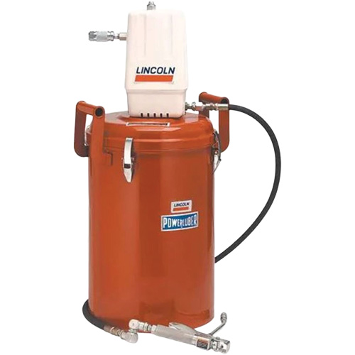High Pressure Portable Grease Pump, 45 oz./Stroke Trail Hammer and Bolt