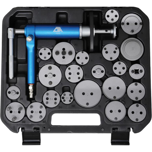 Air-Powered Brake Caliper Wind Back Tool Kit Trail Hammer and Bolt