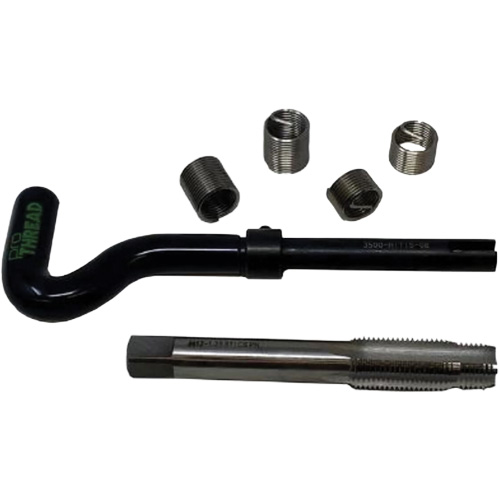Ensemble d'atelier pour la r&eacute;paration des filetages de bougies d'allumage Trail Hammer and Bolt