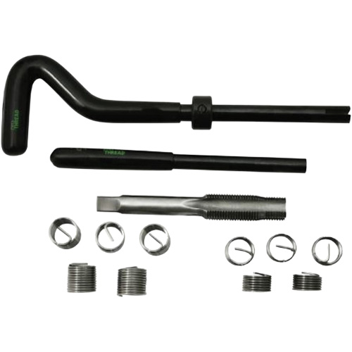 Ensemble d'atelier pour la r&eacute;paration des filetages de bougies d'allumage Trail Hammer and Bolt