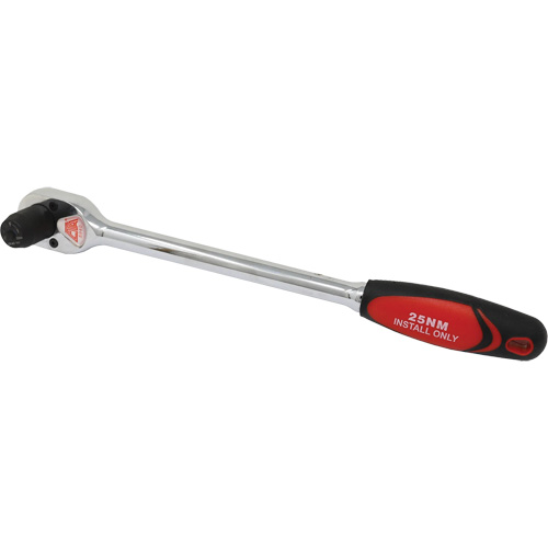 Torque Limiting Ratchet Wrench, 3/8" Drive, Cushion Grip Handle Trail Hammer and Bolt
