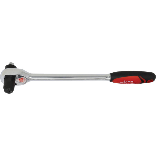 Torque Limiting Ratchet Wrench, 3/8" Drive, Cushion Grip Handle Trail Hammer and Bolt