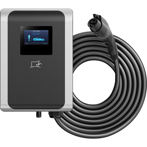 Chargeur pour VE commercial PulseQ AC Max, 80 A, Niveau 2 CA, Connecteur Type 1 (SAE J1772) Trail Hammer and Bolt