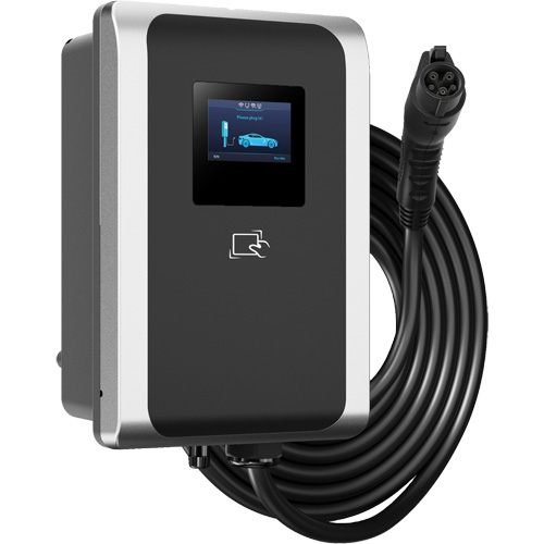 Chargeur pour VE commercial PulseQ AC Max, 80 A, Niveau 2 CA, Connecteur Type 1 (SAE J1772) Trail Hammer and Bolt
