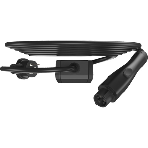 Fiche NEMA 6-50 portable PulseQ AC, 32 A, Niveau 2 CA, Connecteur Type 1 (SAE J1772) Trail Hammer and Bolt