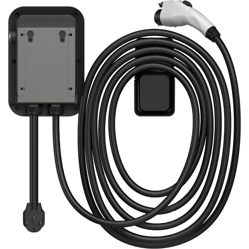 Chargeur r&eacute;sidentiel PulseQ AC pour VE avec mode identification par radiofr&eacute;quence (RFID), 40 A, Niveau 2 CA, Connecteur Type 1 (SAE J1772) Trail Hammer and Bolt