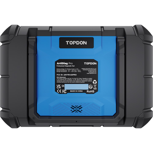 Outil de diagnostic ArtiDiag Pro 7" avec fonctions de service et commandes bidirectionnelles Trail Hammer and Bolt