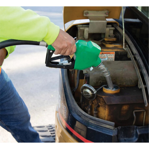 Green Automatic Diesel Spout Nozzle Trail Hammer and Bolt