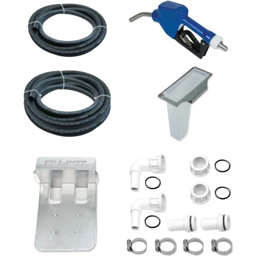115V AC DEF Transfer Pump & IBC Tote Bracket with Nozzle Trail Hammer and Bolt