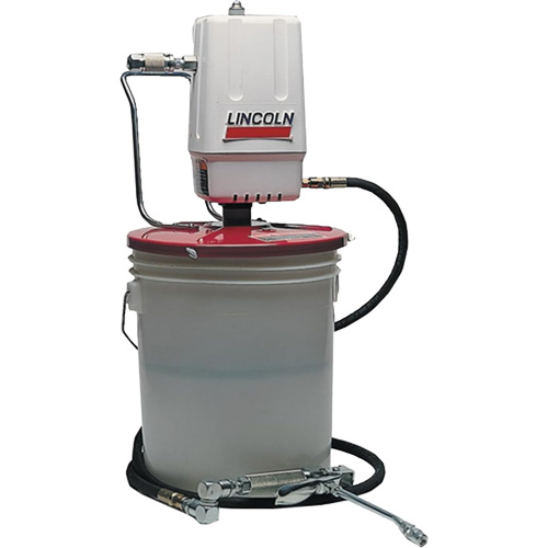 Air-Operated Gear Lube Grease Pump Trail Hammer and Bolt