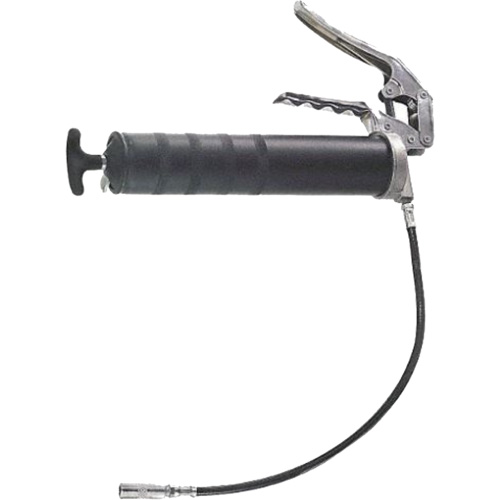 Pistolet &agrave; graisse robuste &agrave; poign&eacute;e pistolet avec rallonge de tuyau flexible, Capacit&eacute; 14 oz Trail Hammer and Bolt
