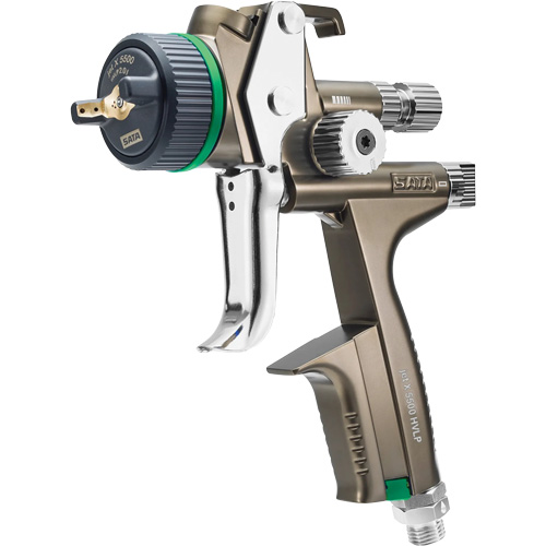 Pistolet de peinture de premi&egrave;re qualit&eacute; pour la peinture automobile X 5500 HVLP 1,3 I RPS D, Entr&eacute;e d'air 1/4" NPT, 15,19 pi³/min, Capacit&eacute; 0,6 L/0,9 L, 0,17 psi Trail Hammer and Bolt