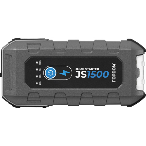 D&eacute;marreur d'appoint, survolteur, banque d'alimentation et lampe de poche JumpSurge1500 Trail Hammer and Bolt