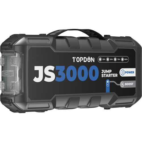 Survolteur, banque d'alimentation et lampe de poche JumpSurge3000 Trail Hammer and Bolt
