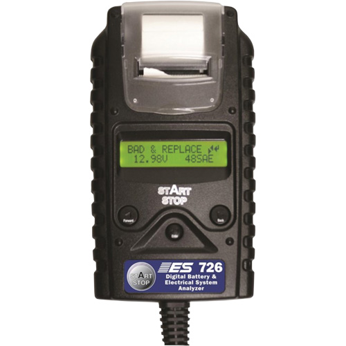 Analyseur num&eacute;rique de batterie et de syst&egrave;me &eacute;lectrique avec imprimante Trail Hammer and Bolt