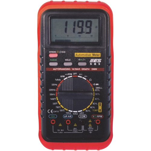 Deluxe Automotive Meter with RPM & Temperature Trail Hammer and Bolt