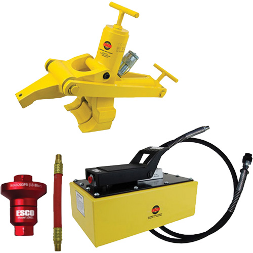 “Combi” Bead Breaker Kit with 5 Quart Hydraulic Air Pump Trail Hammer and Bolt
