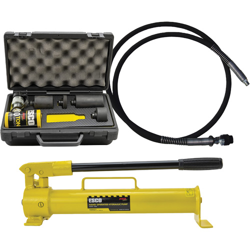 Ensemble de v&eacute;rin hydraulique STAK-ABLE 10 tonnes Trail Hammer and Bolt