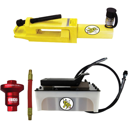 Yellow Jackit Giant Tire/Earthmover Bead Breaker Kit Trail Hammer and Bolt