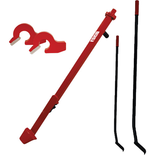 Ensemble pour pneus robustes avec outil de d&eacute;montage universel Trail Hammer and Bolt