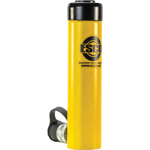 Single Acting Cylinder Hydraulic Ram, 6.13" Stroke, 10 Tons Capacity, 10,000 PSI Trail Hammer and Bolt