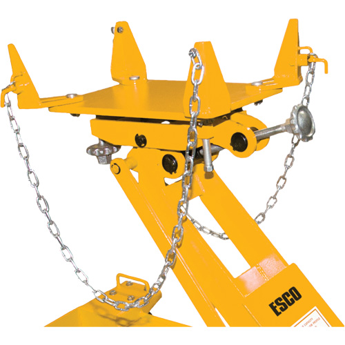 Yellow Jackit Transmission Jack, 2.2 Ton(s) Lifting Capacity Trail Hammer and Bolt