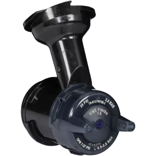 T&ecirc;te fine d'atomiseur de finition &agrave; gravit&eacute; Performance - mauve Trail Hammer and Bolt
