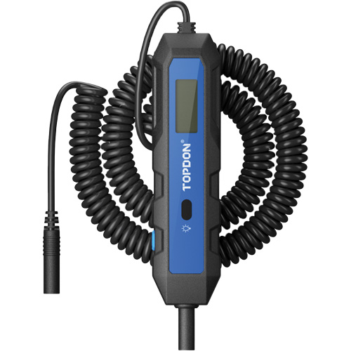 Testeur de circuit automobile CT100 avec test de charge, &eacute;cran ACL et alertes de polarit&eacute; Trail Hammer and Bolt