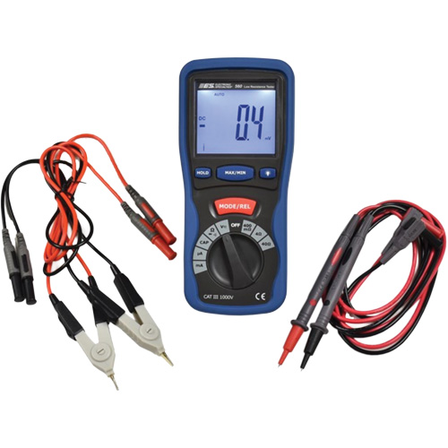 Ohmm&egrave;tre milliohmique pour enroulements de stator de v&eacute;hicules hybrides et &eacute;lectriques Trail Hammer and Bolt