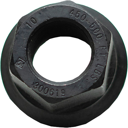 100-Piece Graphite-Coated Skirt Nuts for Pilot Hub Wheels Trail Hammer and Bolt