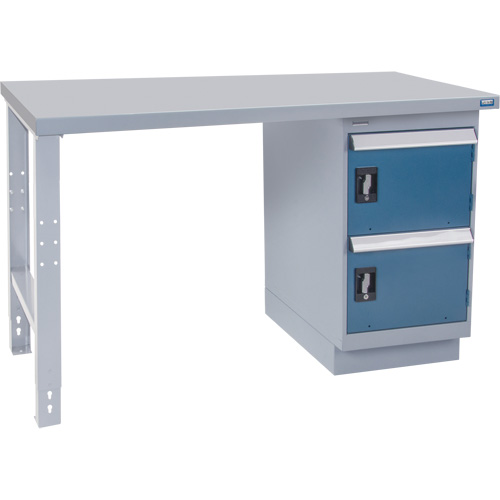 Industrial Duty Workbench, 36" W x 60" D x 34" H, 1000 lbs. Capacity Trail Hammer and Bolt